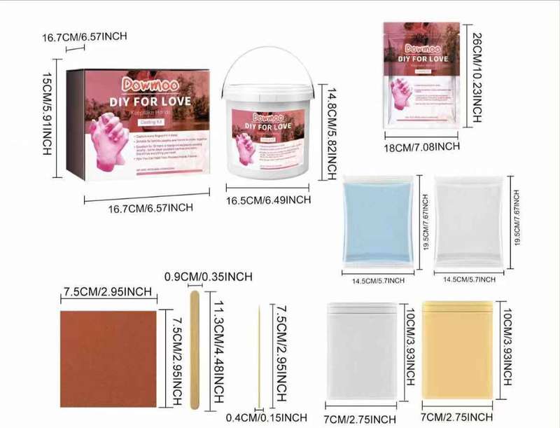 DIY Casting Couple  adult Hand Moulding Kit