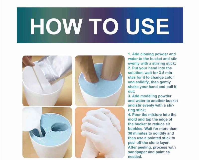 DIY Casting Couple  adult Hand Moulding Kit