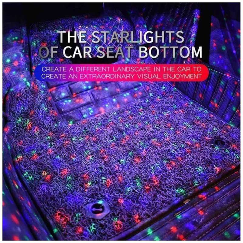 Interior LED Lamp Starlight Of Car Seat Bottom