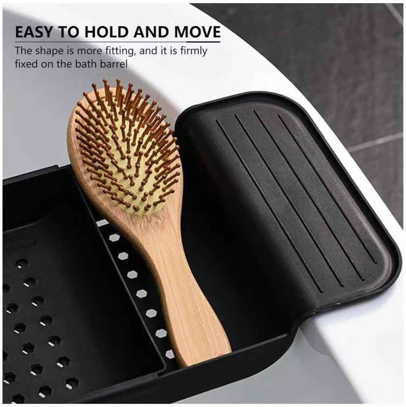 Bath Tray Expandable Bathtub Caddy Storage Rack Bathtub Tub Organizer