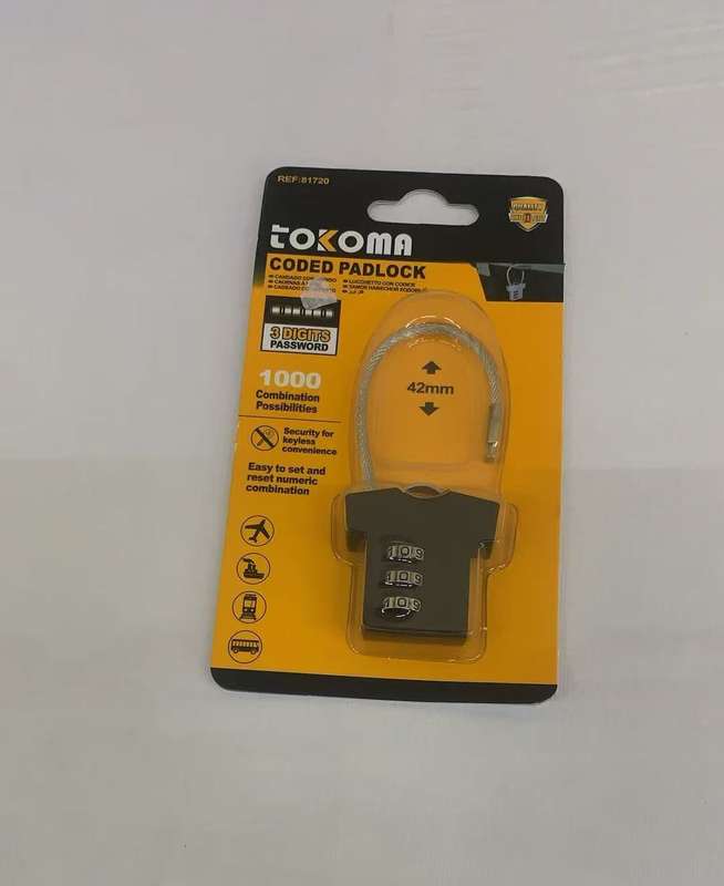 coded padlock