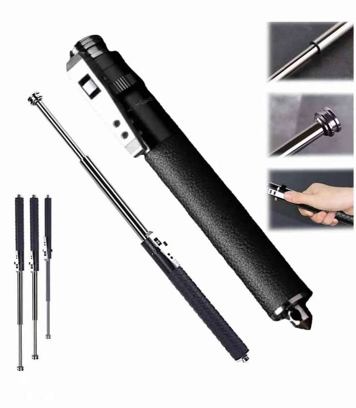 Pocket-Sized Expandable Auto Spring Baton JY-130