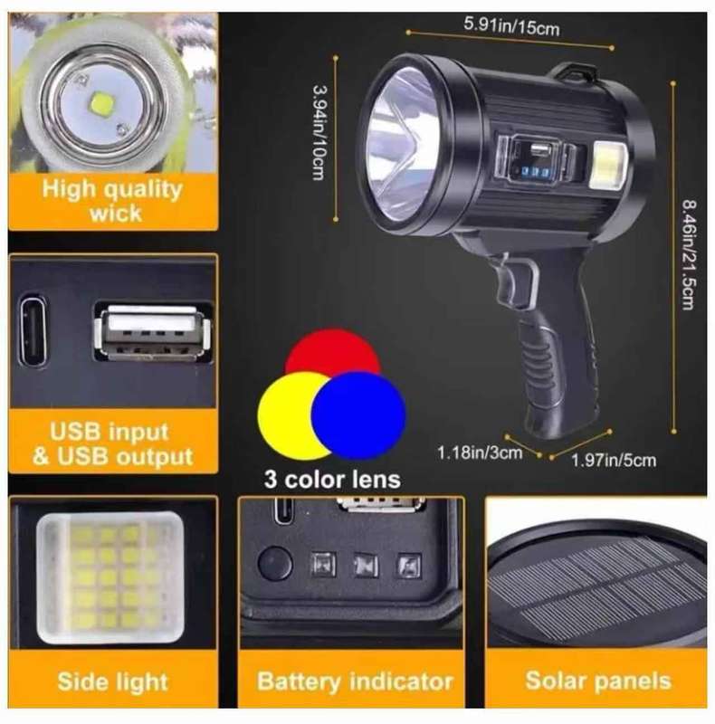 USB Rechargeable LED Spotlight