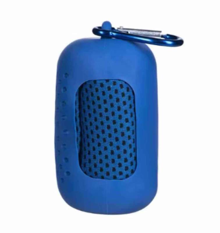 Cooling Fitness Ice Towel With Silicone Key Holder
