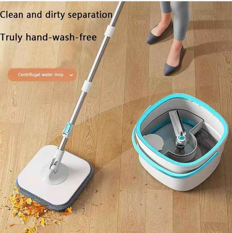 Microfiber Twist Mop and Bucket Set