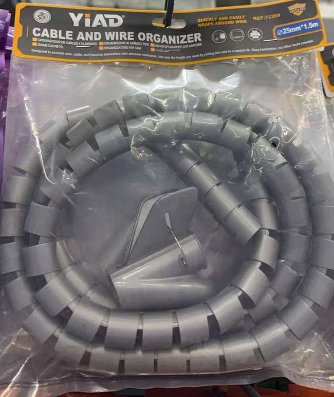 1.5M CABLE AND WIRE ORGANIZER 25MM