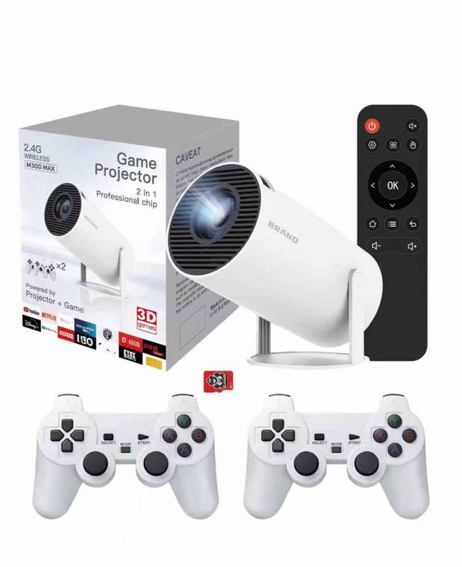 Trending Game Projector Fully Wireless -Classic Arcade