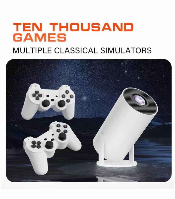 Trending Game Projector Fully Wireless -Classic Arcade