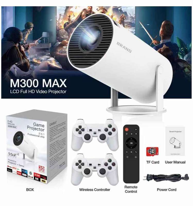 Trending Game Projector Fully Wireless -Classic Arcade