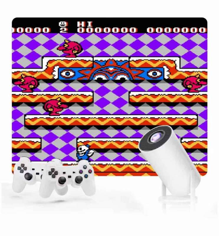 Trending Game Projector Fully Wireless -Classic Arcade