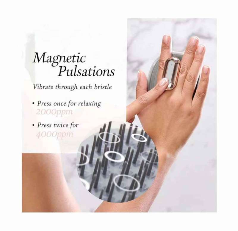 Electric Hair Brush Scalp Massager with 2 Setting -BB62
