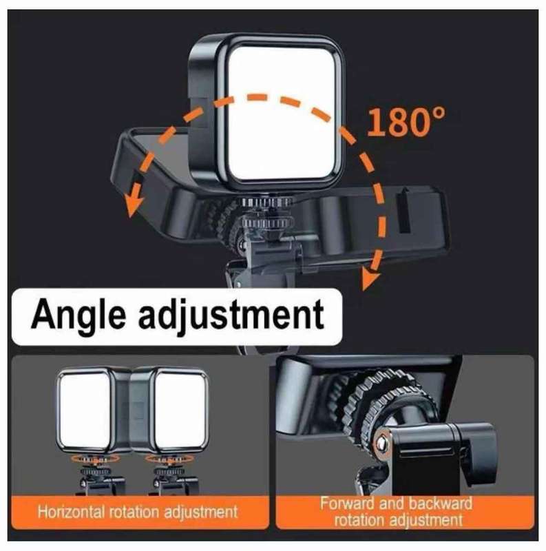 Multi-Angle Adjustment LED Pocket Video Mobile Phone Fill Light