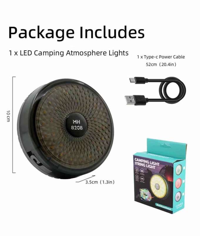 Multifunctional Camping String Light
