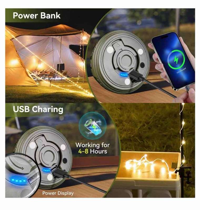 Multifunctional Camping String Light