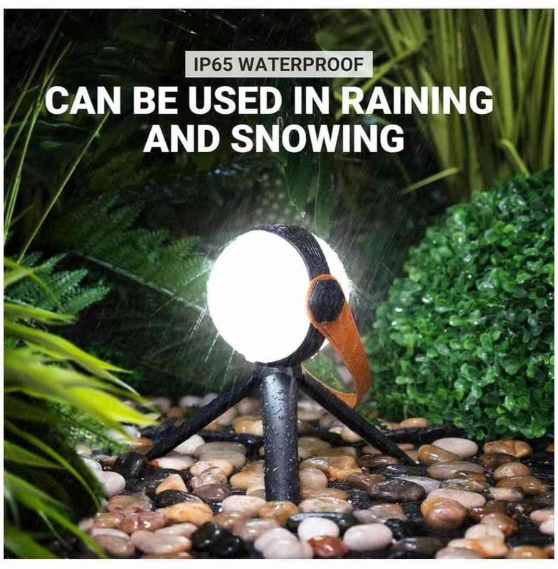 LED Hiking/ Desk Lamp Rechagable with 360 Lighting Stage