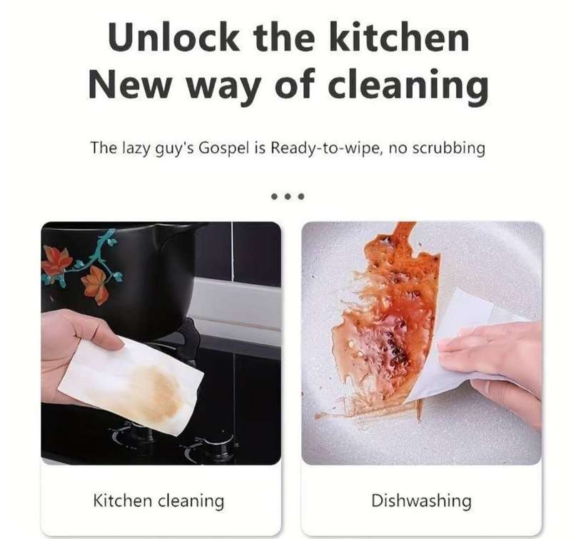 kitchen clean wipes 80pcs