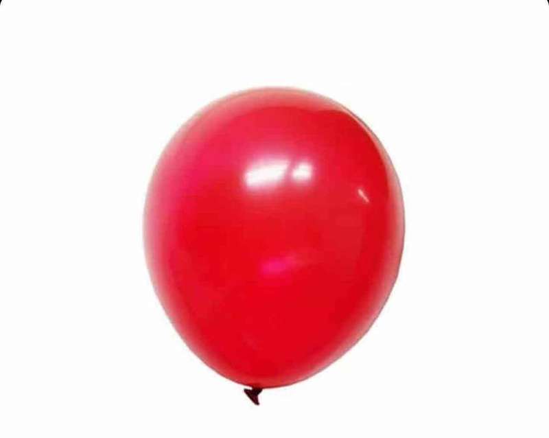 Balloons - Helium - Latex -Red Colours - 10 Pieces - 1 Pack