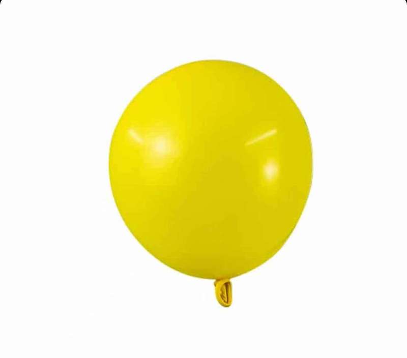 Balloons - Helium - Latex -Yellow Colours - 10 Pieces - 1 Pack