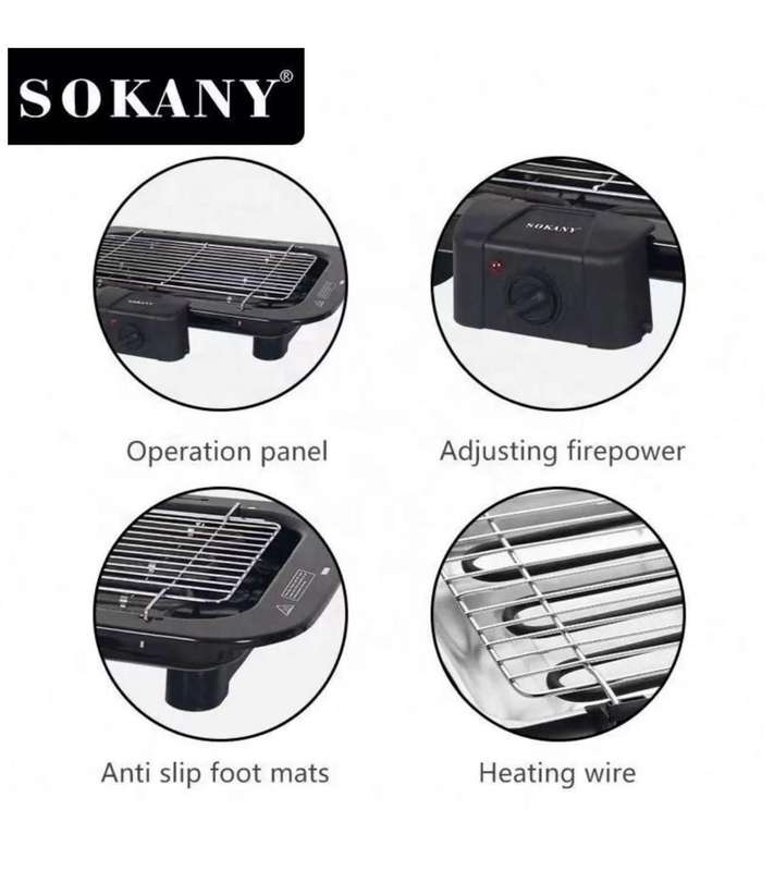 coating electric Grill Kitchen outdoor electric oven/grill