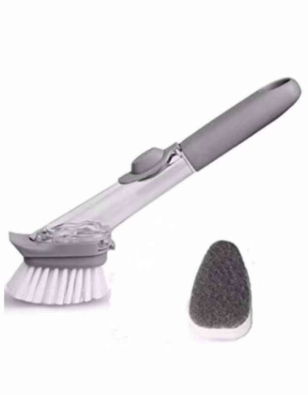Automatically Add Cleaner - Decontamination Wok Brush Cleaning Brush
