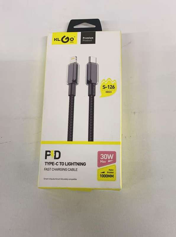 30w type-c To Lighting fast charging cable /1 meter