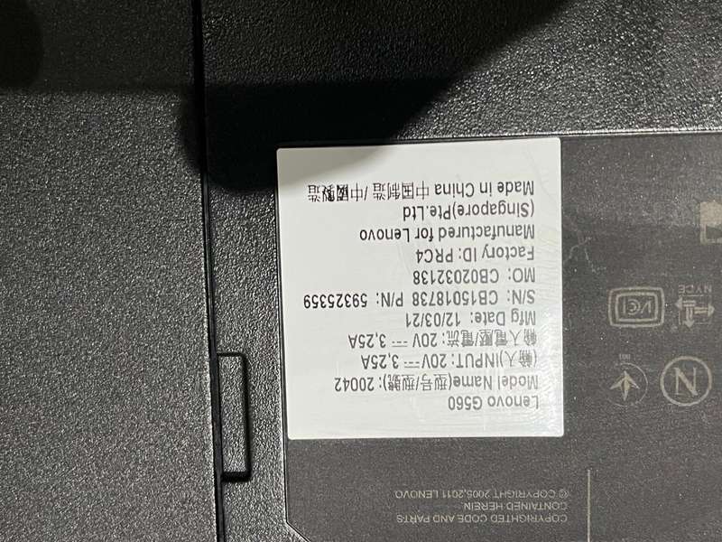 Lenovo G560 i3 Laptop ( Please Read)