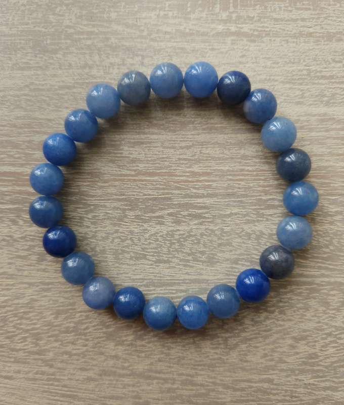 Blue Aventurine Bracelet - 8mm