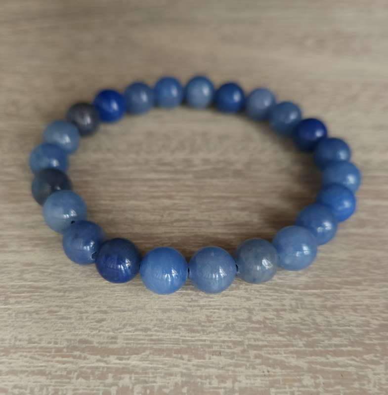 Blue Aventurine Bracelet - 8mm