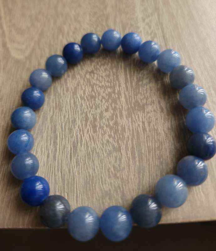 Blue Aventurine Bracelet - 8mm