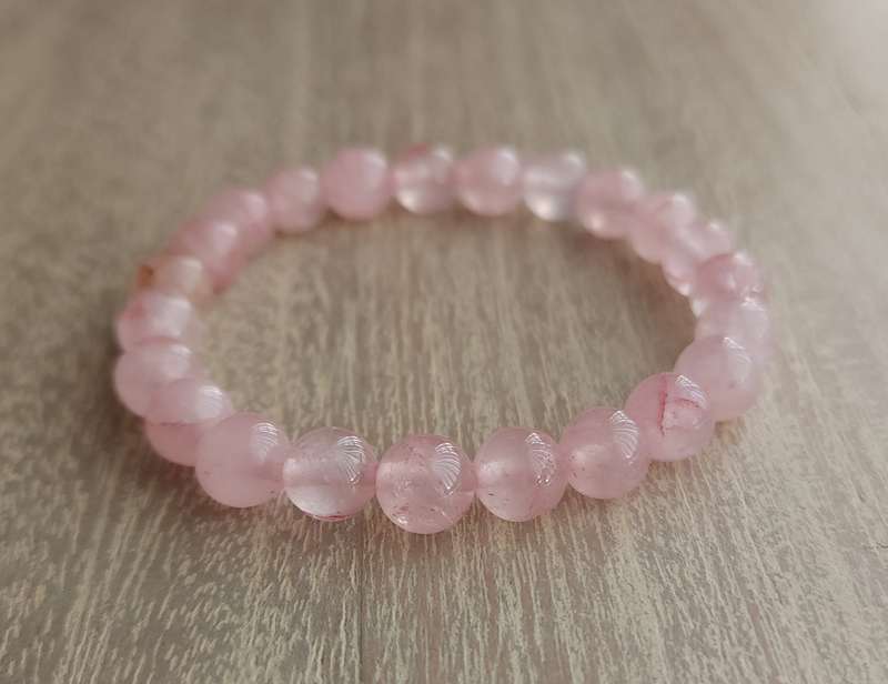 Rose Quartz Bracelet - 8mm