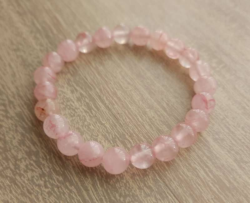 Rose Quartz Bracelet - 8mm