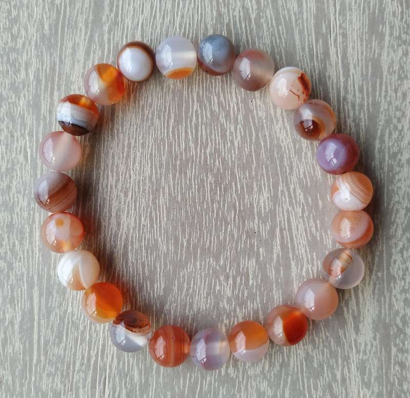 Sardonyx Stone Bracelet - 8mm