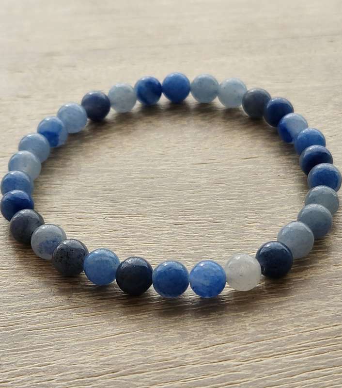 Blue Aventurine Bracelet - 6mm