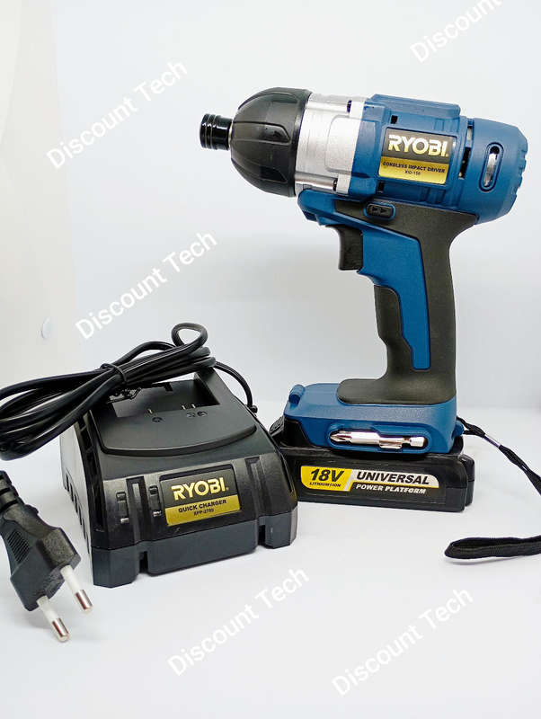 Ryobi - 18V Li-Ion Cordless Impact Drill Driver- XID-150Nm Includes Battery & Charger