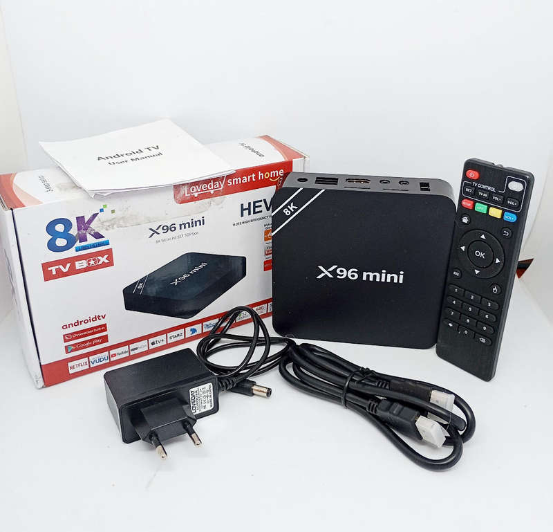 X96 Mini 8K WLtra HD SET TOP Box