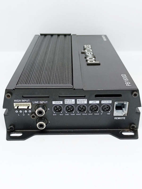 Powerbass PB1600.1D  Monoblock Amplifier - Bass Controller