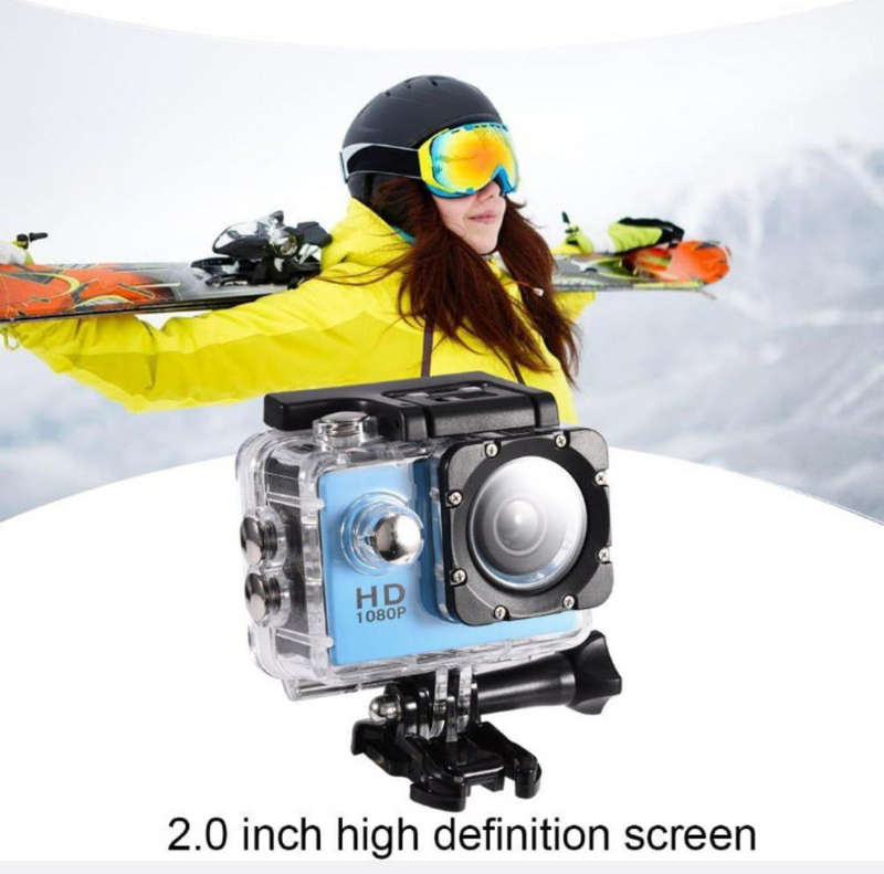 HD Action Video Camera + 64G SD Card & Extra Battery