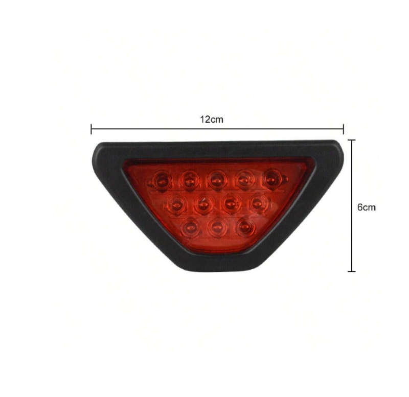 Universal Taillight Car Brake Light Fog LED Flashing Bulb F1 Style 12V