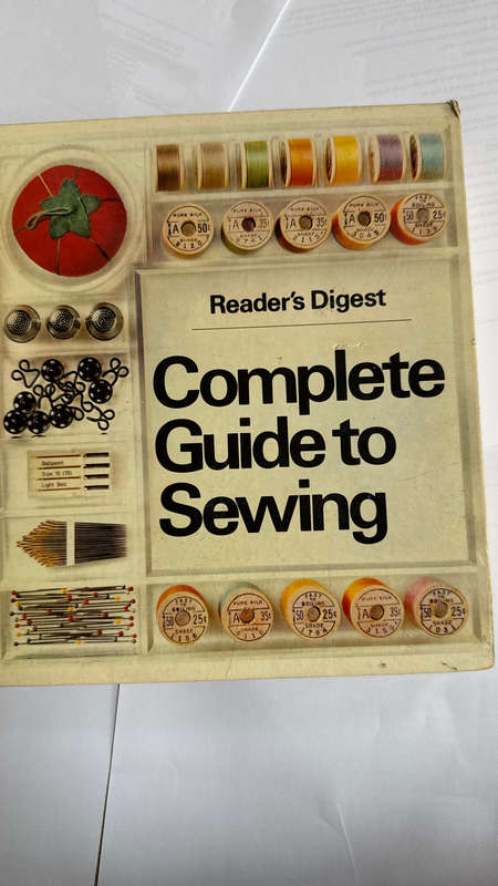 Reader's Digest Complete Guide to sewing