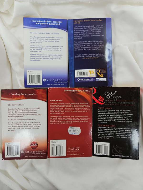 BOOK BUNDLE: 6x Mills & Boon Modern, Blaze (2-in-1)