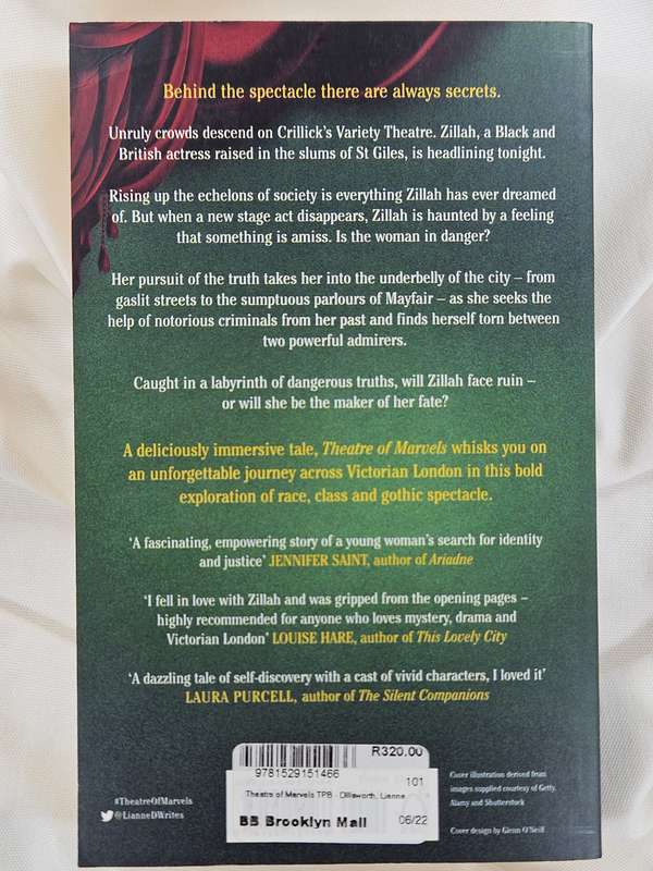 Theatre of Marvels by Lianne Dillsworth - Paperback