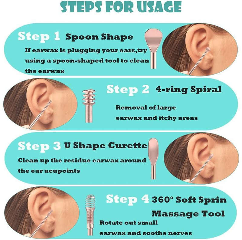 EasiPick 6-Piece Ear Pick set