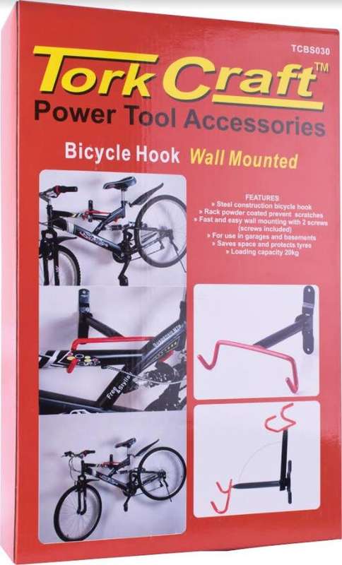 Tork Craft Wall Mounted Bicycle Hook
