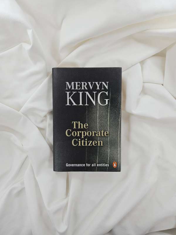 The Corporate Citizen by Mervyn King (SIGNED BY AUTHOR) - Hardback