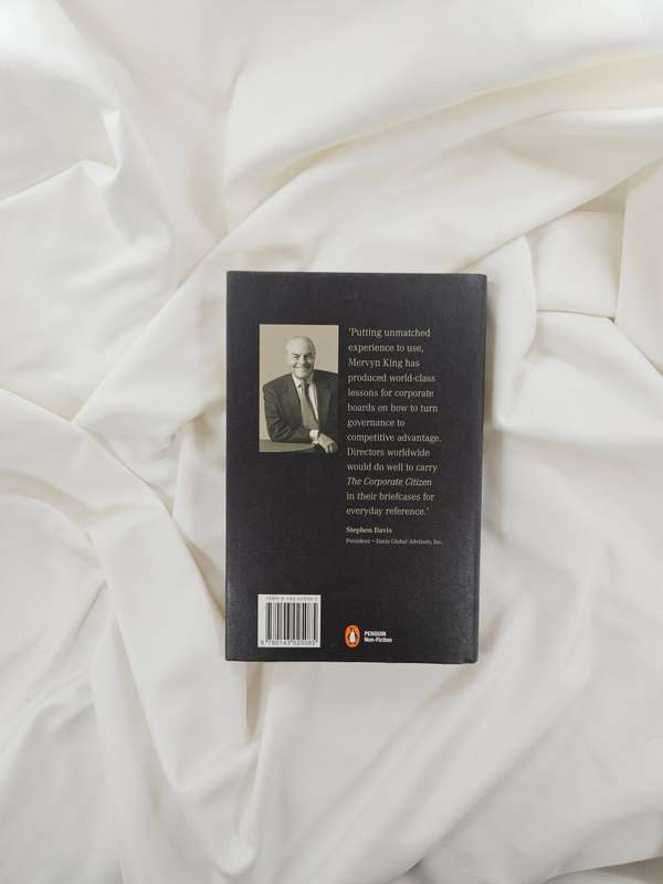 The Corporate Citizen by Mervyn King (SIGNED BY AUTHOR) - Hardback