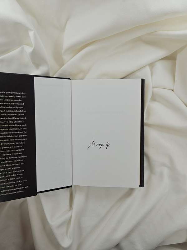 The Corporate Citizen by Mervyn King (SIGNED BY AUTHOR) - Hardback