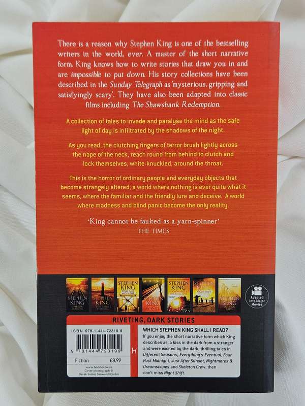Night Shift by Stephen King - Paperback
