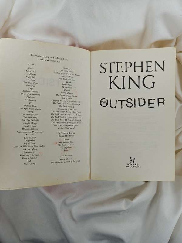 The Outsider (Book 1) by Stephen King - Paperback