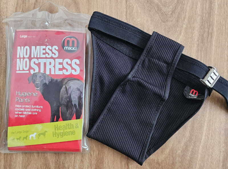 Mikki Hygiene Pants for Dogs - Size Large