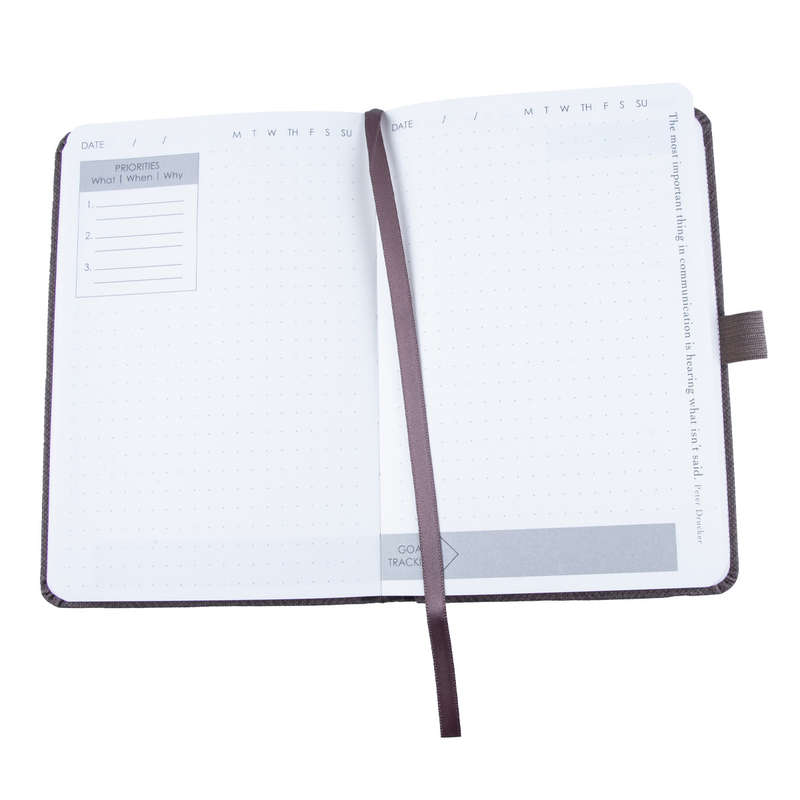 Baxter A5 Undated Planner - Grey